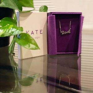 Kate 48 (Rustic Cuff) LOVE necklace